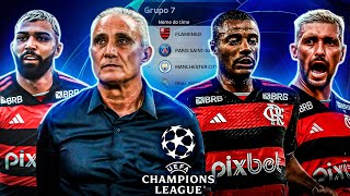 CHAMPIONS LEAGUE com o FLAMENGO de TITE 01  Efootball2024 [upl. by Ayiak270]