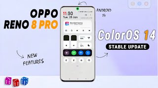 Oppo Reno 8 Pro New Update  ColorOS 14 Full Review  Reno 8 New Features  ColorOS Hidden Features🔥 [upl. by Blanding]