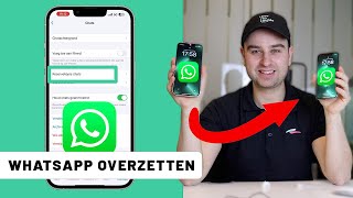 Hoe zet je WhatsApp geschiedenis over naar iPhone [upl. by Eenoj]