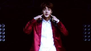 21세기 소녀 21st Century Girl 170506 방탄소년단 석진 직캠 BTS JIN FOCUS FANCAM [upl. by Bashee]