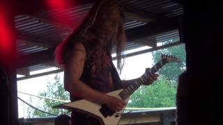 Violent Force  Destructed Life Live  Headbangers Open Air 2014 [upl. by Alleuol]