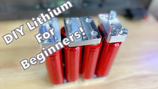 How to build a 12v lithium battery bank for beginners Headway 16ah build [upl. by Smaoht]