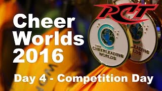 Cheerleading Worlds  PCT Cobras  Day 4  Competition Day [upl. by Stanfield]