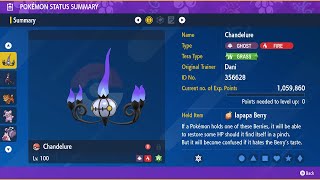 Chandelure Support for Randos  7 Star Sceptile Raid  34 Player  Pokemon ScarletViolet [upl. by Kulsrud557]