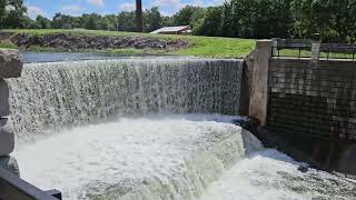 Lake Shawnee spillway [upl. by Aisat]