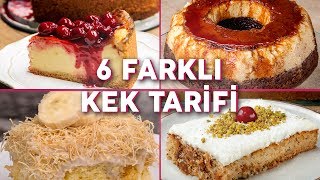 quotDaha Önce Kek Yememişimquot Dedirtecek 6 Farklı Kek Tarifi  Kek Tarifleri  Yemekcom [upl. by Temple839]