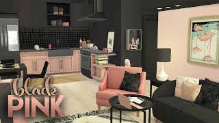 BLACKPINK APARTMENT  CC LIST  The Sims 4  CC Speed Build  Color Combo 5 [upl. by Ulphi68]