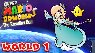 ⭐The Rosalina Run⭐  Super Mario 3D World World 1 [upl. by Clementas]