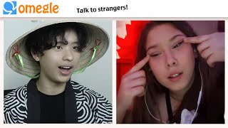 ASIAN ROASTS RACIST people on OMEGLE BEST MOMENTS COMPILATION [upl. by Longo]