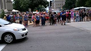 STL Israelites  Open REBUKE  Gay Pride Fest St Louis MO 2013 007 [upl. by Nevets]