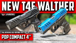 UMAREX T4E WALTHER PDP COMPACT 43 Cal – Review SelfDefense Challenge Shooting Test Pepper Gun [upl. by Stockton]