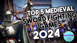 Top 5 Medieval Sword Fighting Games  PS4 amp PS5 2024 [upl. by Durkee]