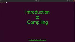 Introduction to Compiling for Linux with gcc [upl. by Asiruam]