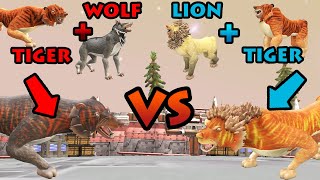 Tigolf vs Tion  Hybrid Beast Arena S3E2  SPORE [upl. by Richarda]