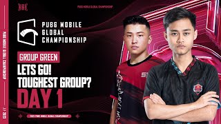 NP 2023 PMGC League  Group Green Day 1  PUBG MOBILE Global Championship [upl. by Soirtemed]