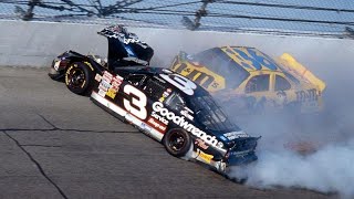 Dale Earnhardts Fatal Crash at Daytona [upl. by Vudimir]