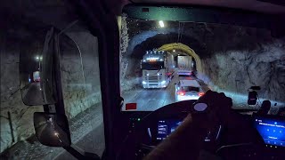 Extreme Truck Driving Norway POV 4K60 Volvo FH540 Trip to Hammerfest 16 [upl. by Adriene]