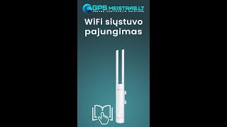 WiFi siųstuvo pajungimo instrukcija Lietuviškai [upl. by Horter]