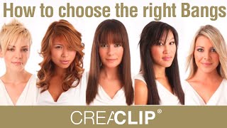 How to choose the right Bangs for your face shape [upl. by Harneen78]