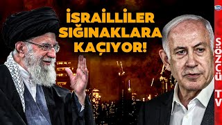 İsrailden Canlı Yayın İran Füzelerle Vuruyor Büyük Savaş Başladı [upl. by Docilla694]