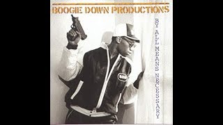 Hip Hop Album Review Part 199 Boogie Down Productions By All Means Necessary [upl. by Hsirap]