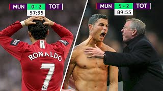 The Day Cristiano Ronaldo saved Alex Ferguson amp Manchester United [upl. by Anderson]