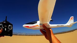 WLToys F959 Sky King 3 Channel RC Airplane Review [upl. by Nivre]