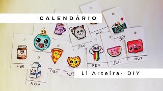 Calendário Kawaii [upl. by Giza]