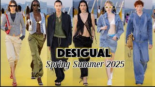 Desigual Spring Summer 2025 Fashion Show  Barcelona [upl. by Pilihp75]