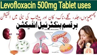 Levoflox 500 mg tablet uses  Levofloxacin 500 mg  bacterial infection treatment antibiotic tablet [upl. by Shalna448]