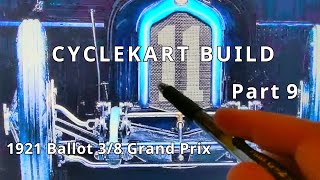 Cyclekart Build  Part 9  California updates Body hoops Steering and Tires Updates [upl. by Odlanir]