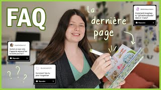 FAQ 3  Mon small business créatif ✏️ Dernière page de mon sketchbook 🩷 [upl. by Kelda]