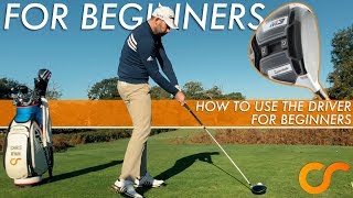 HOW TO HIT THE DRIVER FOR BEGINNERS [upl. by Aicul62]