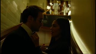 Daredevil 2x06 Matt and Elektra at the Gala [upl. by Manya]