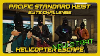 Pacific Standard Heist Elite  New EMP Helicopter Escape  Tier 4 Career Progress  GTA V Online [upl. by Denzil]