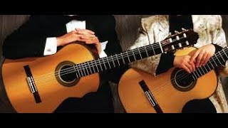 Wolfgang Amadeus Mozart  Sonata per pianoforte n 1 K 279 Date 1774 For Two Classical Guitars [upl. by Gebler]