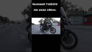 Morbidelli T1002VX 180cm wzrostu Pozycja na motocyklu [upl. by Gnohc]