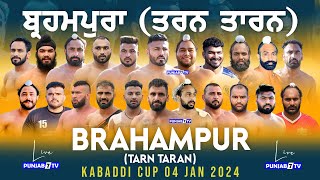 🔴LIVE Brahampura Tarn Taran Live Kabaddi Cup Today 04 Jan 2024  kabaddilive [upl. by Ayra]