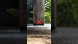 tips for making 90 degree joints on round pipes and square profile pipes [upl. by Us587]