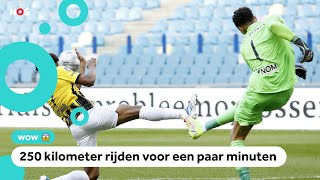 Vitesse en Sparta spelen voetbalwedstrijd van 6  minuten [upl. by Eiroj]