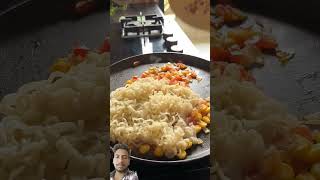 masalamaggirecipe streetstylemaggi food foodie noodles [upl. by Eylatan625]