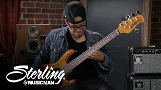 Sterling by Music Man StingRay Bass Demo ft Matt Kirkwood  Ray35QM [upl. by Ginni]