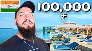 1200 LUXURY Hotel Room Goa India 🇮🇳 [upl. by Laekcim]