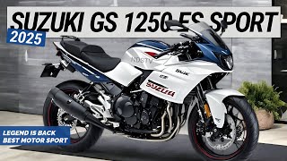 2025 SUZUKI GS 1250 ES REVEALED A tribute to legendary heritage amp future innovation  New Concept [upl. by Ennywg]