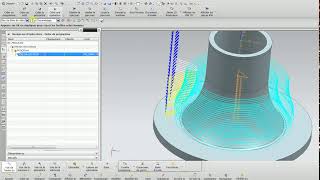 📚UNIGRAPHICS NX Tutorial  Lesson 1  EBAUCHE EN escalierROUGHMILLING [upl. by Sydalg]