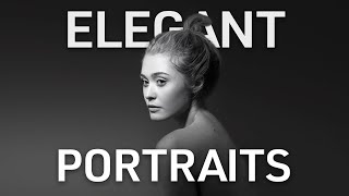 Elegant Female Portraits  The Secrets to Stunning Light Control [upl. by Deuno935]