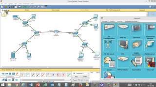 Topologia estrella con 4 subredes packer tracer [upl. by Mary282]