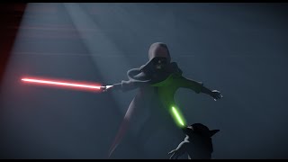 CLONE WARS Yoda VS Darth Sidious Teaser 2 Fan Animation [upl. by Emile542]