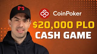 100200 PLO Cash on Coinpoker [upl. by Kruse]