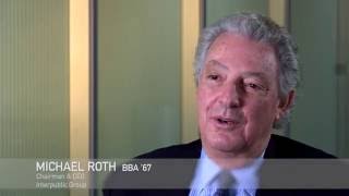 Michael Roth BBA 67 Chairman amp CEO Interpublic Group [upl. by Kali303]